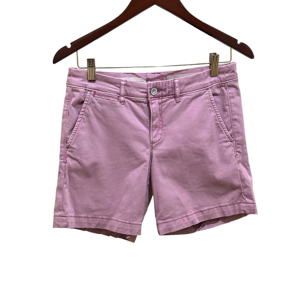 Pilcro and the Letterpress Chino Shorts Casual Everyday‎ Lavender Size 27